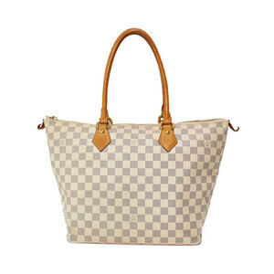 Louis Vuitton Damier Azur White Saleya Tote Bag